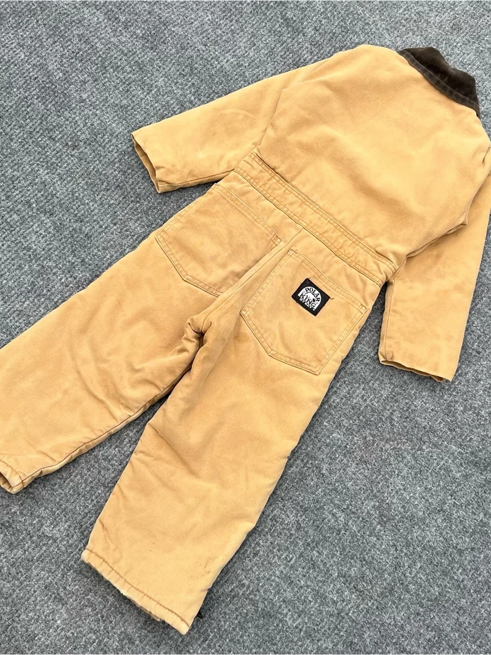 Vintage Youth Insulated Duck Canvas Coveralls